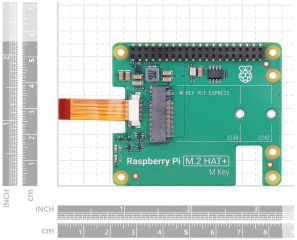 The official Raspberry Pi M.2 HAT+ (for Raspberry Pi 5)