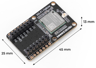 Wi-Fi HaLow Transceiver for Seeed Studio XIAO