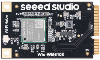 Wio-WM6108 Wi-Fi HaLow mini-PCIe Module