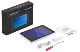 8" LCD Touch Display, HMI Device, 1280?800, ESP32-P4 and ESP32-C6, Wi-Fi 6 and BLE5, Camera and Dual Microphone, 2500mAh