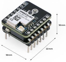 XIAO ESP32S3 & Wio-SX1262 Kit for Meshtastic & LoRa, supports global LoRa bands (862-930MHz)