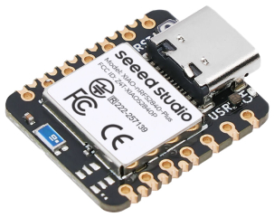 Nordic nRF52840 SoC; Bluetooth 5.0/NFC/Zigbee; ARM®Cortex®-M4 with FPU up to 64MHz; 1MB flash; 256kB RAM; 2MB QSPI flash