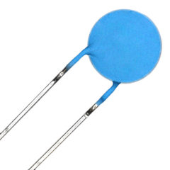 PTC thermistor 3.0A 9.4Ohm Radial Disc 9 x 3.5mm, RM5mm