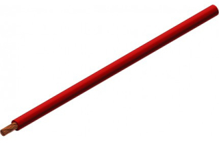 Highly flexible TPE-insulated leads; 2.50mm2; 32A/750V AC; Red