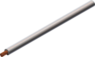 Highly flexible stranded wire with reinforced silicone insulation; 10mm2; Rated 75A 1.0kV AC/1.5kV DC; -50°C to +90°C; Transparent