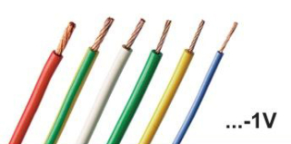 Super flexible silicone insulated stranded wire, reinforced insulation, 0.75mm2, red