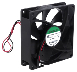 Fan Axial, 24VDC, 92x92x25mm, 1.52W, 87.50m3/h, 3000RPM; 34.0dB(A); Ball Bearing