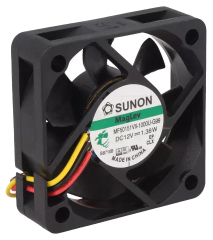 Fan Axial, 12VDC, 50x50x15mm, MagLev(Vapo); RPM Signal