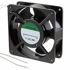 Fan Axial, 48VDC, 120x120x38mm, 100.8W, 512.6m3/h, 11600RPM; 75dB(A); Ball Bearing