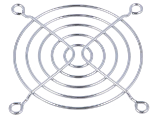 Fan Finger Guard 80x80mm; Metal