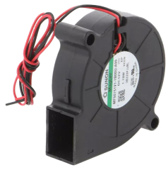 Radial Fan (Blower); 12VDC; 51.7x51.6x15mm; 1.14W; 7.65m3/h; 5200RPM; 39.6dB(A); MagLev/Vapo Bearing