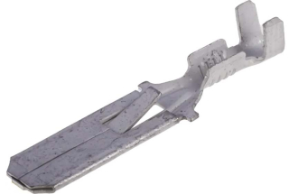6.35mm Quick Connect Male 18-22 AWG Crimp Connector Non-Insulated
