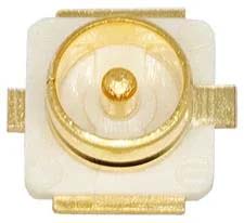 Съединител: коаксиален U.FL (UMCC); 50 ohm; щифт; монтаж SMD
