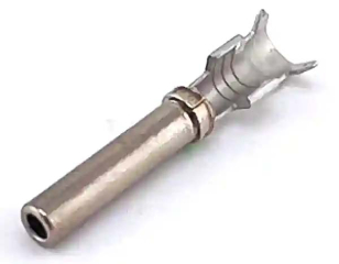 Контакт: женски; за проводник 14–18 AWG; 0.75-2mm2; никелиран; кримпване