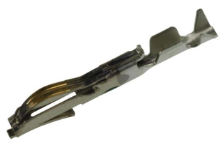 Edge Terminal Non-Gendered 20-24 AWG Crimp Gold