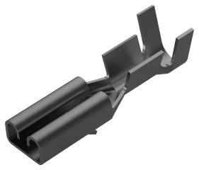 Контакт: плосък; гнездо; 2.79mm (0.110"); за проводници 22–26 AWG; за кримпване
