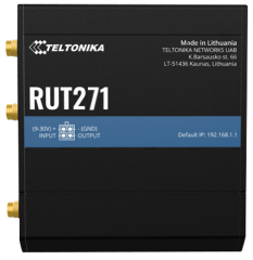 RedCap 5G router; Standard package with Universal PSU