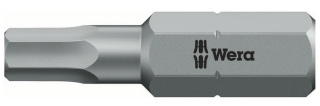 Накрайник за отвертка; имбус; HEX 1,5mm; 1/4"; Об.дълж: 25mm