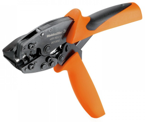 Crimping pliers for crimp contacts, AWG 14-