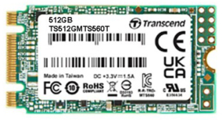 64GB, M.2 2242 SSD, SATA3 B+M Key, 3D TLC BiCS5, DRAM-less, PE: 3K, wide temp.