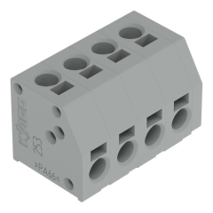 2-проводна клема; 1,5 mm?; 5 mm; 5-полюсен; PUSH WIRE®; сив