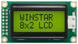 8Х2 LCD 58.0x32.0x13.2mm 