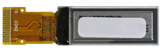 Graphic OLED Display Module; COG; 128x32 White; Controller: SSD1306; Interface: 4-wire SPI; 30.0x11.5x1.26mm, 3.0V; -40°C to +80°C