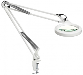 Magnifying lamp with bracket (table) standard