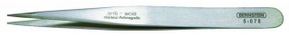 SMD tweezers, 127 mm, tapering, 1.0 mm width