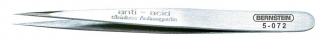 SMD tweezers, 110 mm, thin, straight-pointed