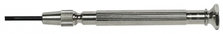 Watchmaker?s screwdriver magazin, nickel-plated, 5 blades 1.5, 2.0, 2.5 mm, CS size 00, 000
