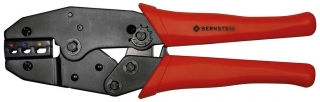 Ratchet crimping pliers for crimping of insulated terminals