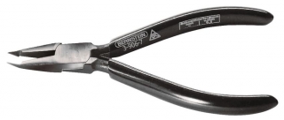ESD End cutters BLACKline, 125 mm, without side face, burnished, dissipative black dip insulation
