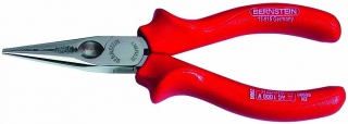 Telephone pliers, 160mm, straight, VDE insulation