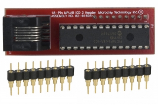 MPLAB ICD 2 Header Interface 18PDIP for PIC16F627A, 628A, 648A