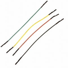 Multi-colored 5" jumper wire set
