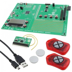 Wireless Security Remote Control Development Kit 433.92 MHz Ultimate Keeloq; 2xMCS3142 Key Fobs; SX1239 Receiver