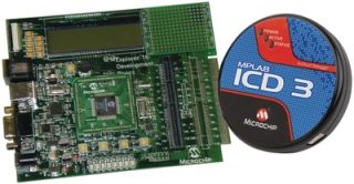 Explorer 16 Kit: MPLAB ICD 3 with Explorer 16