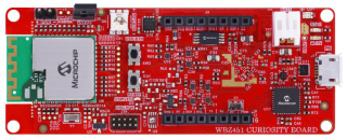PIC32CX-BZ2 and WBZ451 BLE and Zigbee RF Module Curiosity Development Board