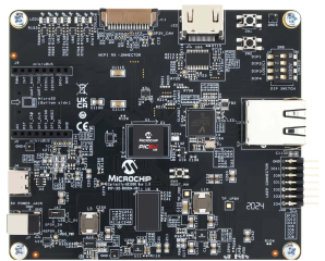 PIC64GX Curiosity Kit based on PIC64GX1000-V/FCS MPU; Quad 64-bit RISC-V; Supports Linux and real-time applications